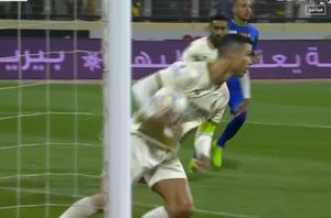 Cristiano Ronaldo a marcat primul gol în Arabia Saudită! Ratări neverosimile până la reușită