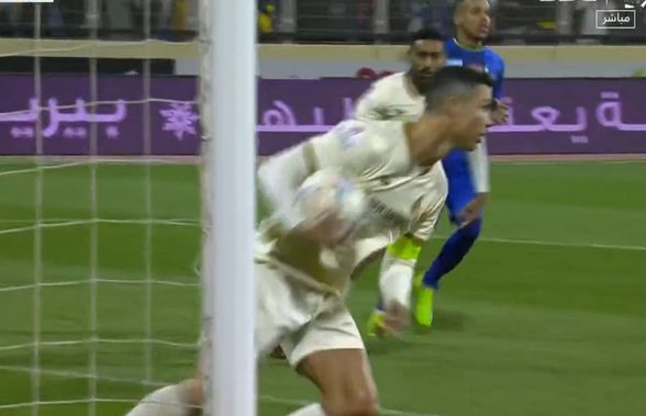 Cristiano Ronaldo a marcat primul gol în Arabia Saudită! Ratări neverosimile până la reușită