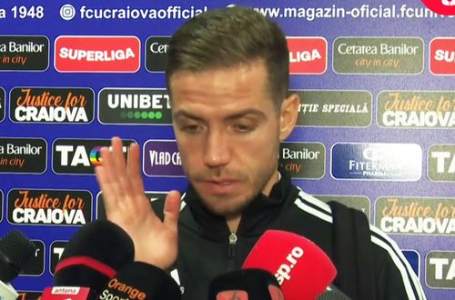 Alexandru Chipciu, extrema de la U Cluj, a vorbit despre umilința cu FCU Craiova, scor 0-5.