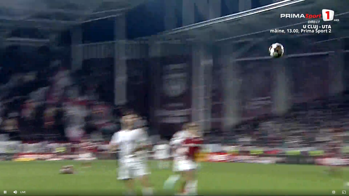 Golul lui Burmaz în Rapid - Oțelul