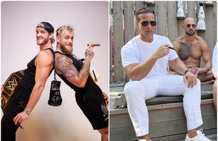 Logan și Jake Paul i-au provocat pe frații Tate » Luptă în cușcă în România pentru zeci de milioane de dolari: „Am reinventa regulile MMA”