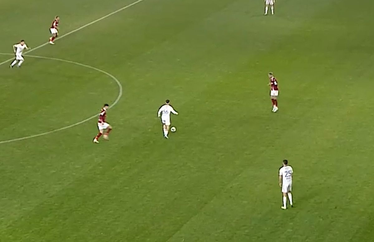 Cum a marcat Albion Rrahmani în Rapid - Oțelul