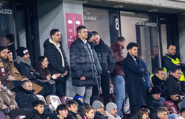 Nemaivăzut în Giulești în acest sezon! Ce au remarcat reporterii GSP în loja lui Dan Șucu