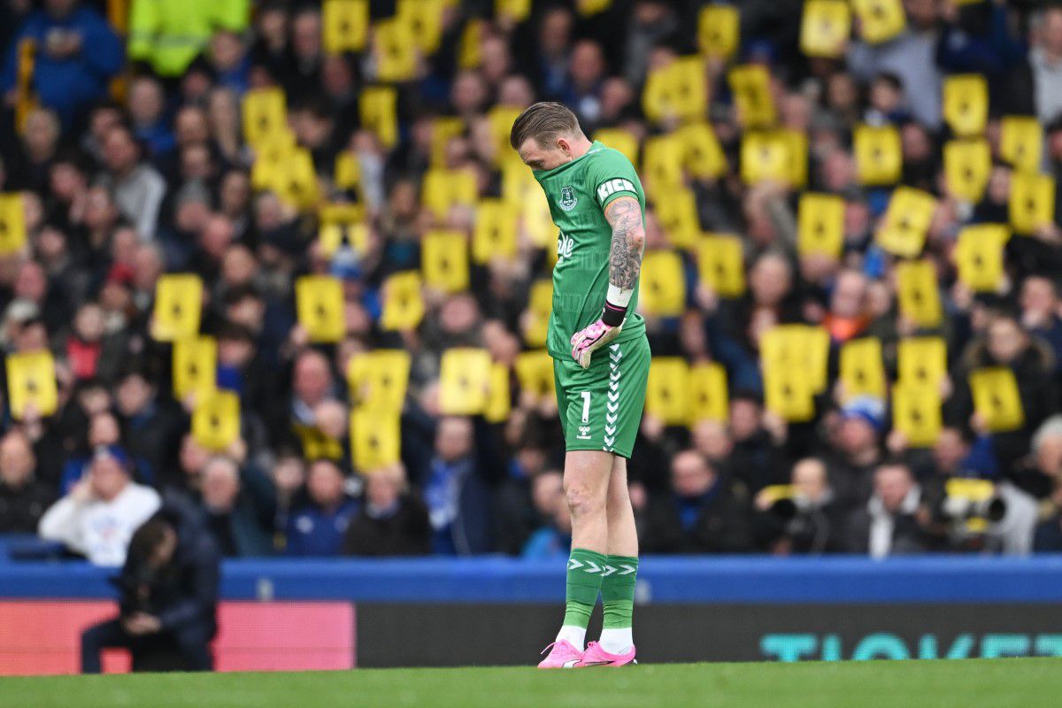 Protest la Everton - Tottenham