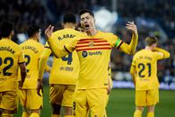 Victorie pentru Barcelona cu Alaves, Ianis Hagi a fost introdus pe final » Eliminare controversată la catalani