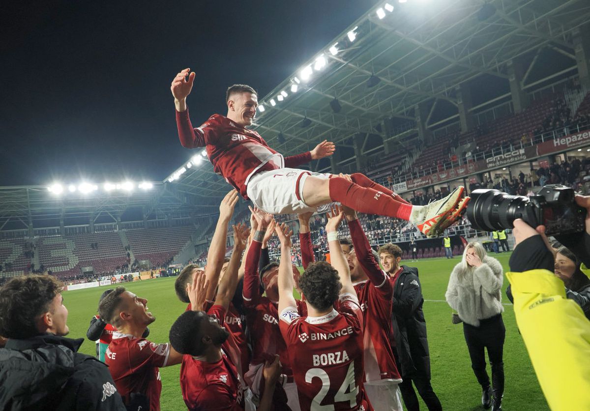 Fundașul de la Rapid, sincer după victoria cu Oțelul: „Au venit peste noi în ultimele minute”