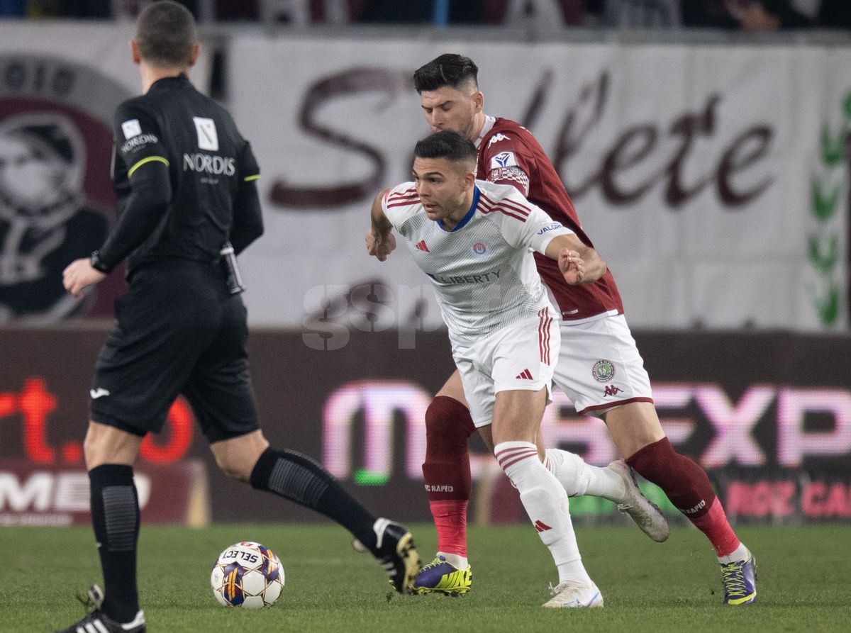 Gafă uriașă în Rapid - Oțelul » Cadoul primit de Rrahmani în Giulești