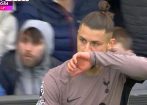 Drăgușin a jucat 11 minute în Everton - Tottenham. De ziua lui de naștere, românul a fost implicat în 3 faze