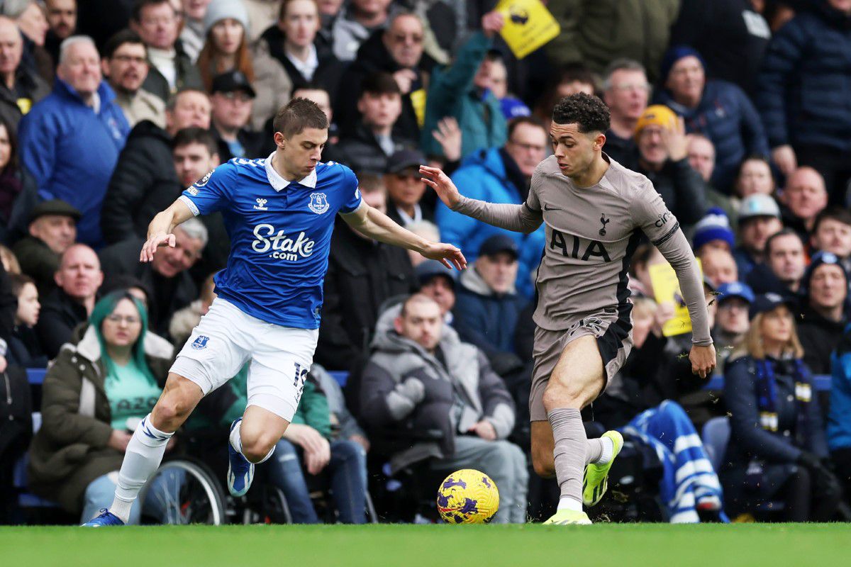 Protest la Everton - Tottenham