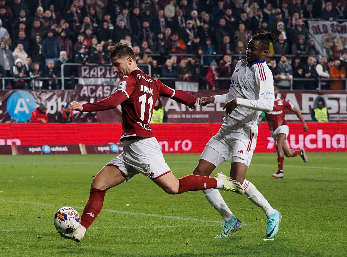 Rapid - Oțelul, foto Raed Krishan (GSP)