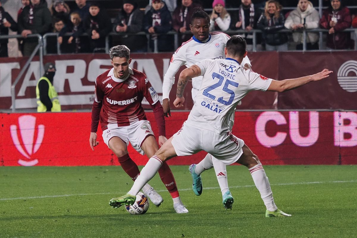 Rapid, 3 din 3 în 2024 » Atacanții au făcut legea cu Oțelul + clasamentul ACUM