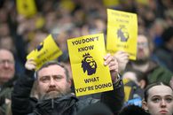 Protest la Everton - Tottenham! Au intrat peste Crouch și au acoperit imnul Premier League: „Nu știți ce faceți!”