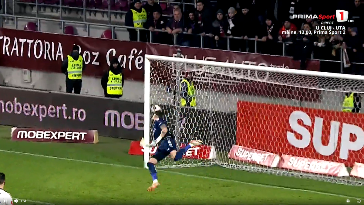 Golul lui Burmaz în Rapid - Oțelul