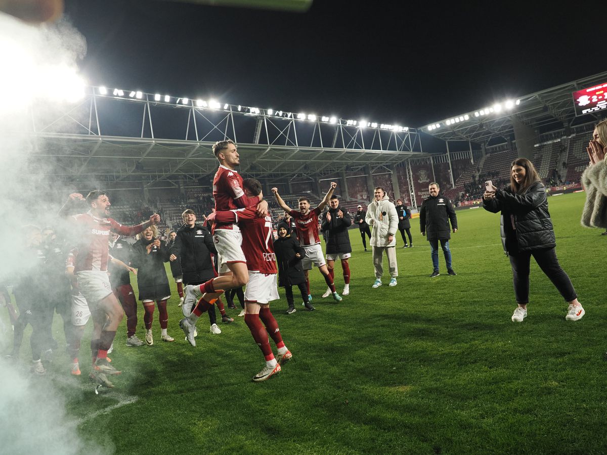 Moment senzațional în fața galeriei » Cum a aflat rapidistul Ermal Krasniqi că va avea un băiețel