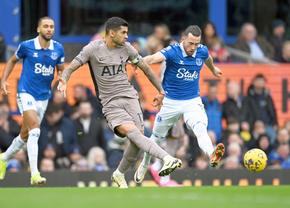 Everton - Tottenham, în etapa 23 din Premier League. Radu Drăgușin a intrat în minutul 89