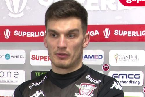 Rapid a învins-o pe Oțelul, scor 2-1, în runda #24 din Superliga. Portarul Marian Aioani (24 de ani) a declarat că vrea să câștige titlul cu giuleștenii în acest sezon.