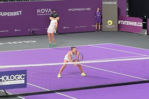 Simona Halep și Ana Bogdan, debut în optimile de dublu de la Transylvania Open » Start echilibrat în BTarena