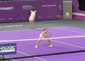 Simona Halep și Ana Bogdan, înfrângere în două seturi în optimile Transylvania Open » Româncele, dominate în setul secund de favoritele numărul 4