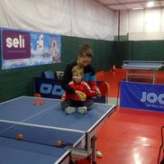 Robert Istrate la primele lecții, la 5 ani