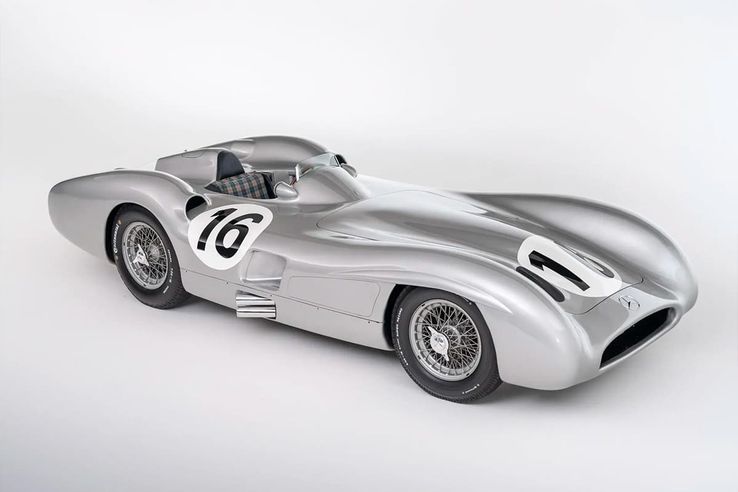 Mercedes-Benz W 196 R Stromlinienwagen din 1954 Foto: Sotheby's