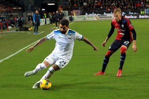 Cagliari - Lazio, în etapa 23 din Serie A » Răzvan Marin, rezervă. Deschidere de scor în minutul 41