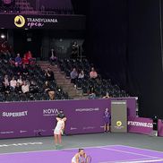 Simona Halep și Ana Bogdan, la Transylvania Open // FOTO: David Istrate (GSP)