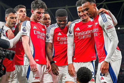 Arsenal, cu gândul la titlu după succesul cu Manchester City. Foto: Instagram