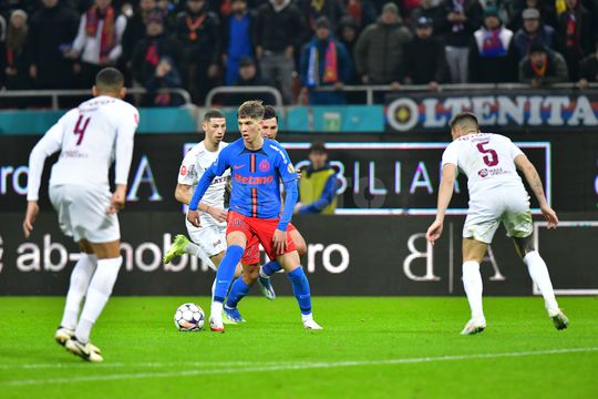 Alexandru Stoian în FCSB - CFR Cluj  / Foto: Cristi Preda GSP