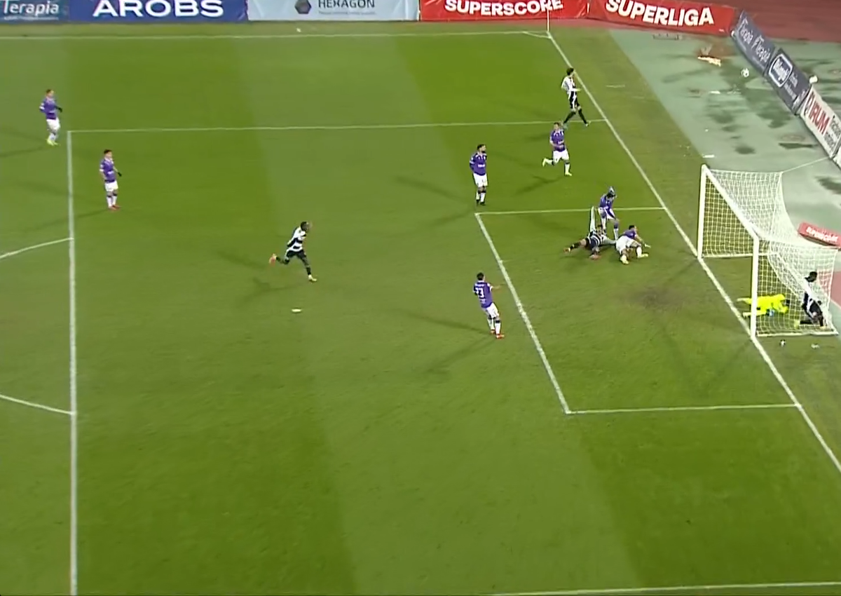 Ratare monumentală în U Cluj - FC Argeș: incredibil unde a trimis din doi metri