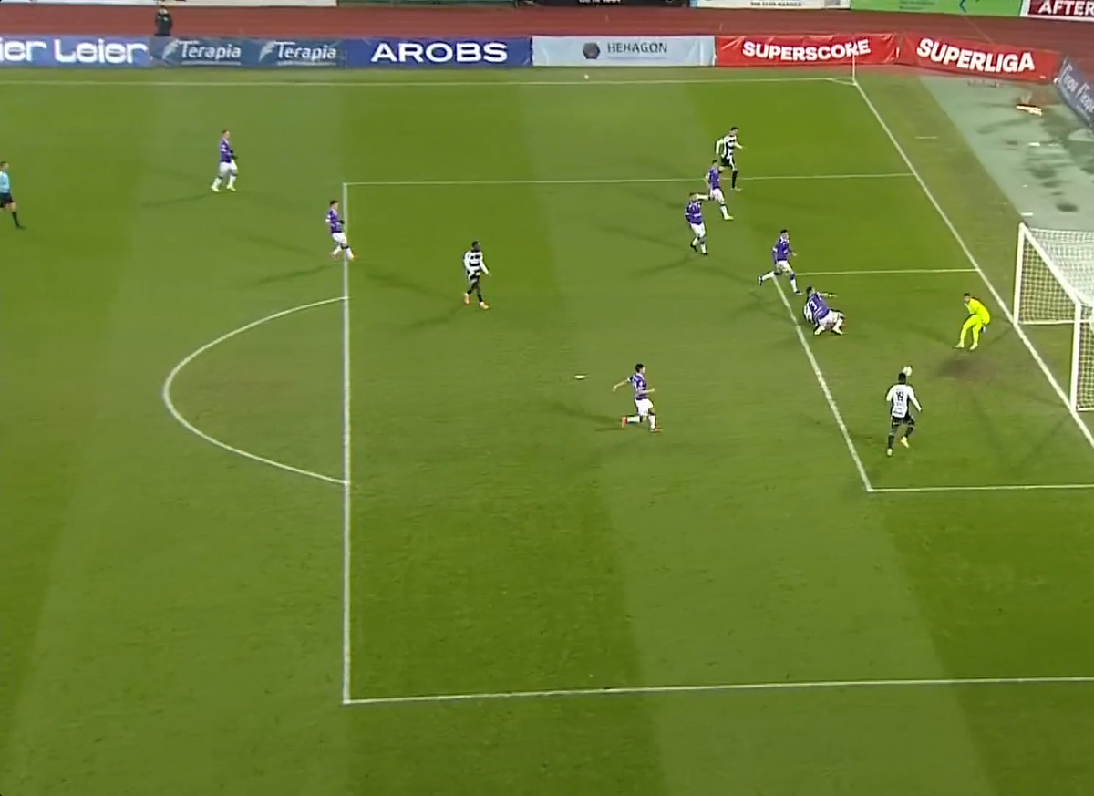 Ratare monumentală în U Cluj - FC Argeș: incredibil unde a trimis din doi metri