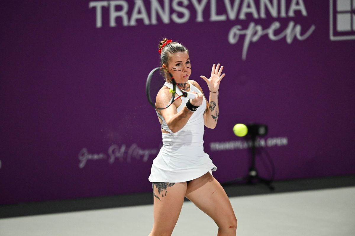 Oleksandra Oliynykova, jucătoarea de tenis cu tatuaje faciale