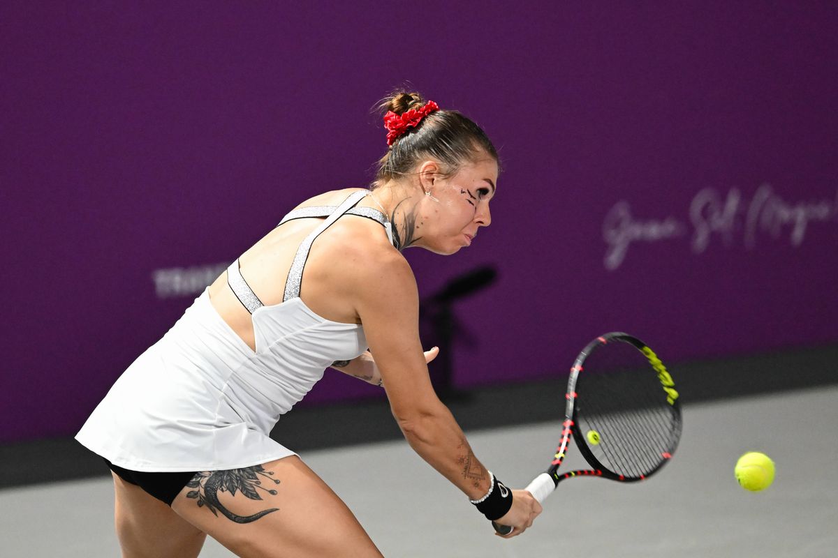 Oleksandra Oliynykova, jucătoarea de tenis cu tatuaje faciale