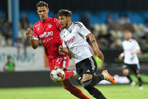 Ricardo Grigore, pe vremea când îmbrăca tricoul lui Dinamo, în 2023. Foto: Imago Images