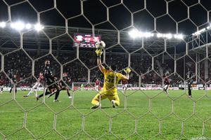 Înlocuire de portar în meciul Hermannstadt - Rapid