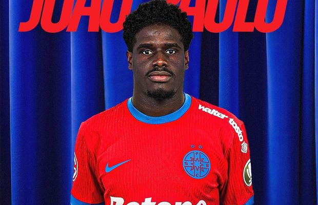 Noul Edjouma: FCSB a anunțat oficial transferul lui Joao Paulo