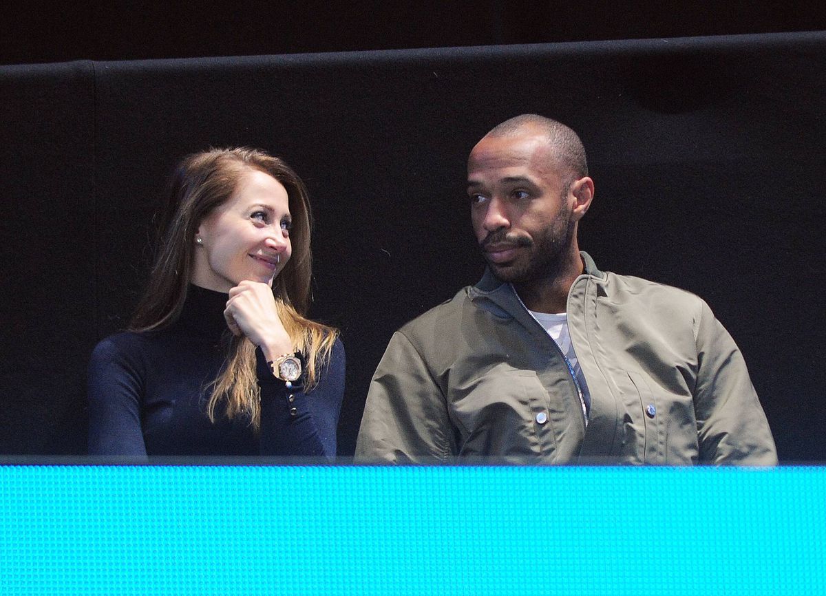 Thierry Henry, apariție rară alături de misterioasa lui iubită!