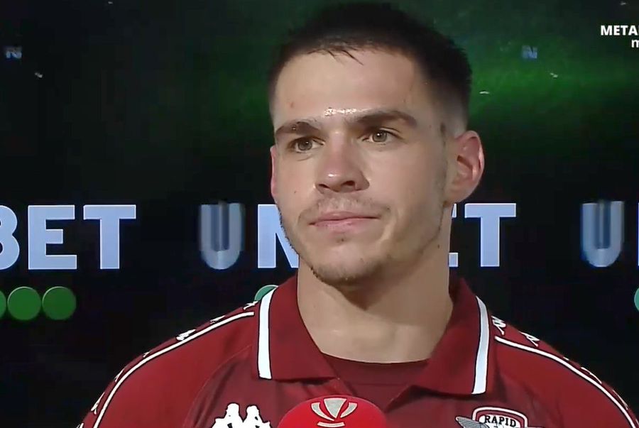 Ce l-a surprins pe Costel Gâlcă în Hermannstadt - Rapid: „Adevărul e că nu mă așteptam”