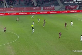 Golul anului în Superliga! Grameni, șut senzațional de la 40 de metri