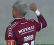 Cristi Manea, în lacrimi după Hermannstadt - Rapid, consolat de colegi / foto: captură Digi Sport