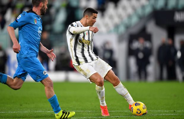 Juventus - Spezia 3-0. Cristiano Ronaldo a mai făcut o victimă în Serie A