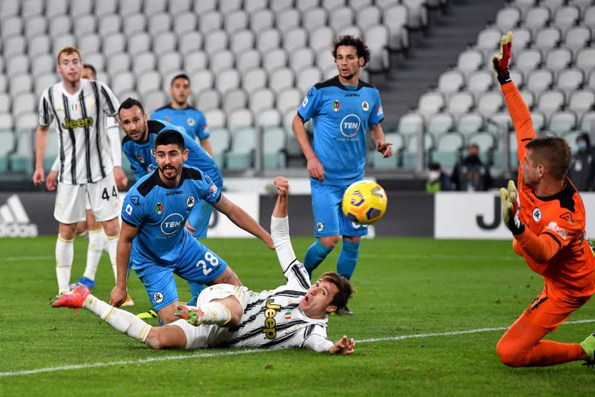 Juventus - Spezia 3-0. Cristiano Ronaldo a mai făcut o victimă în Serie A