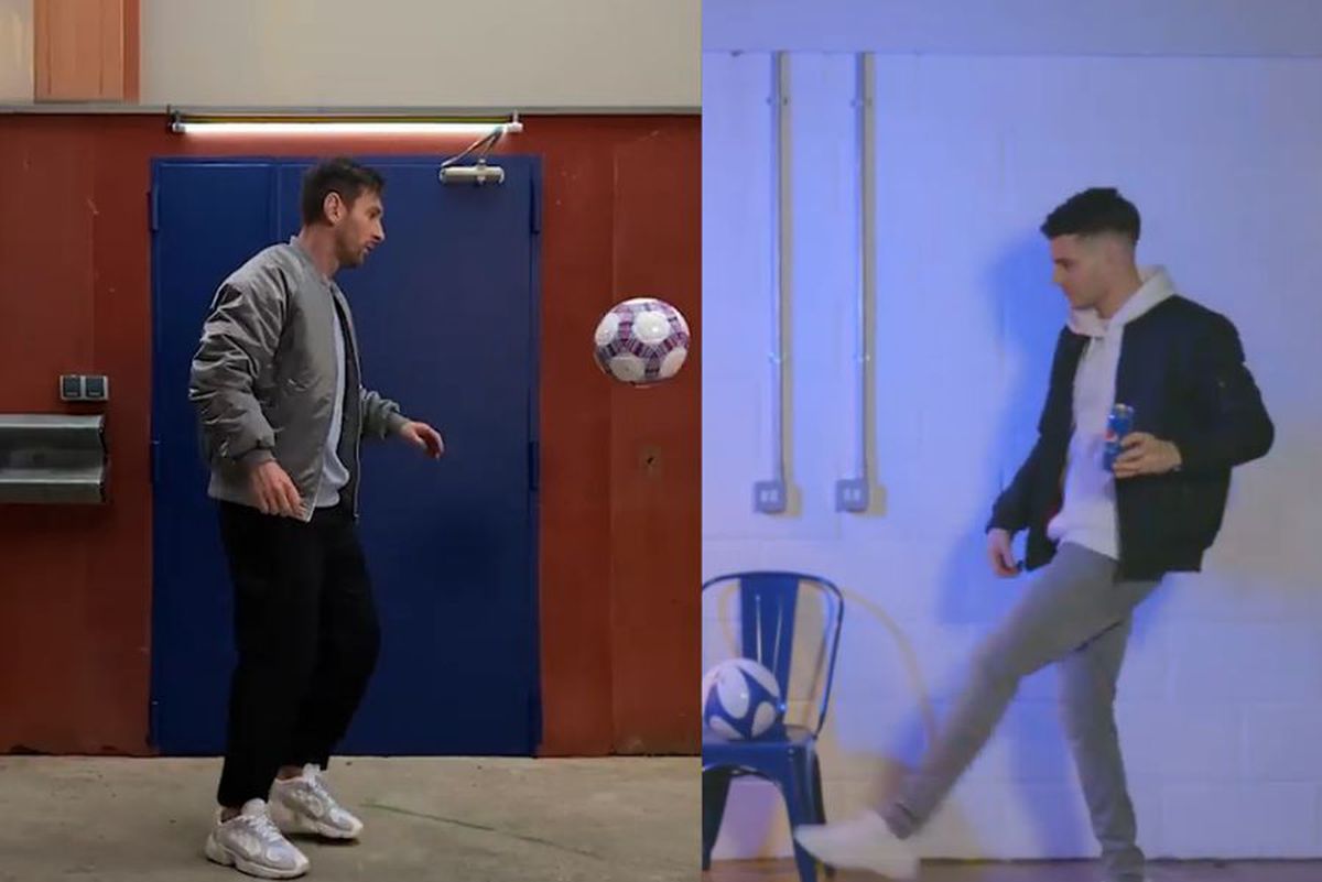 VIDEO Ce moment pentru Ianis Hagi! Românul apare într-o reclamă alături de Leo Messi