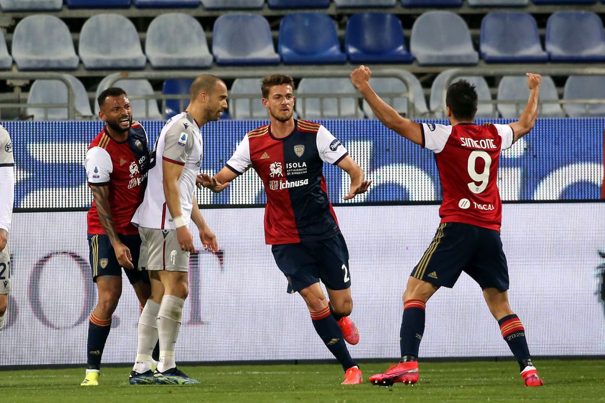 FOTO Răzvan Marin, contribuție importantă la victoria care o scoate pe Cagliari de pe locurile retrogradabile!