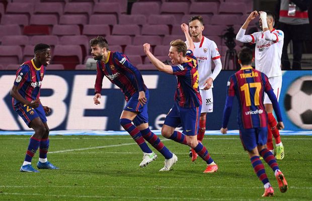FOTO. PSG, fii pe fază! Barcelona a reușit „remontada” cu Sevilla » THRILLER în semifinalele Cupei