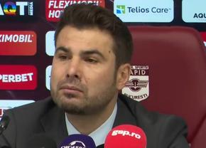 Adrian Mutu, prezentat la Rapid » Toate declarațiile de la conferință: „Era normal să vin la meciul cu FCU Craiova și văd echipa”