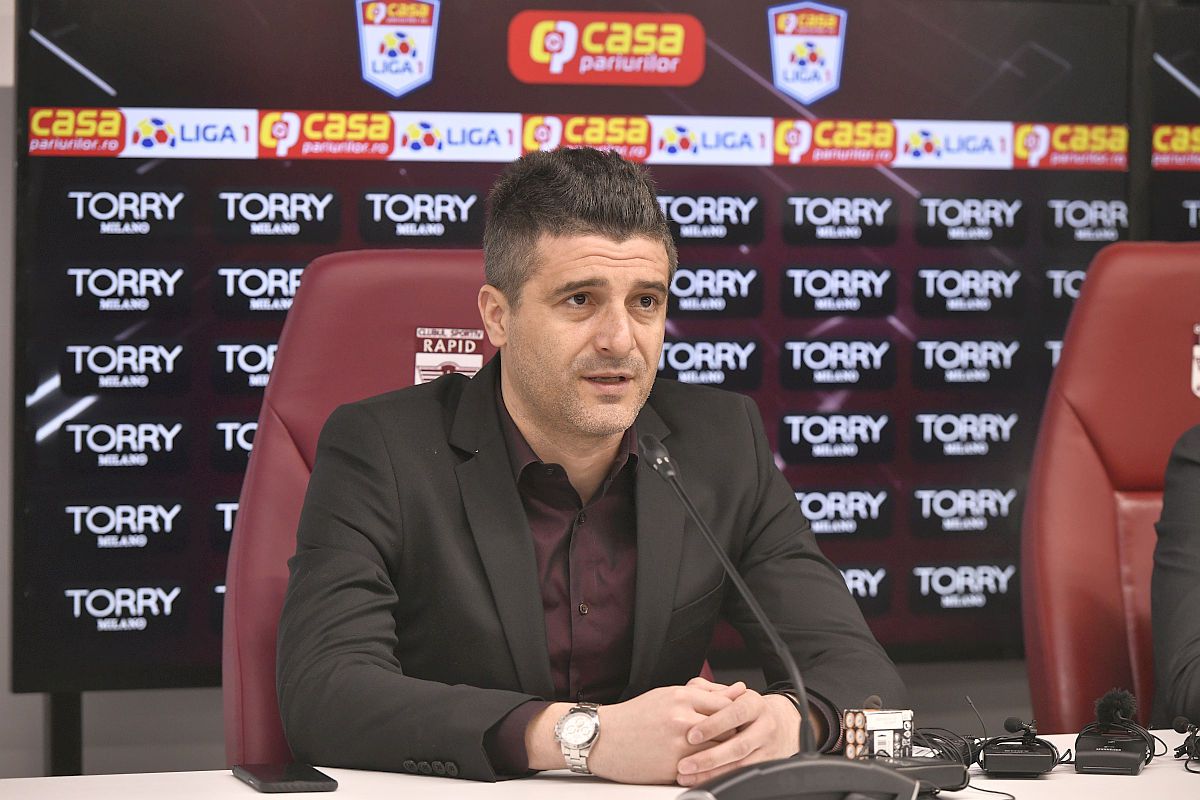 Adrian Mutu s-a enervat la prima conferință la Rapid: „Nu sunt pupincurist! Aveți niște întrebări... Dacă o vezi pe Sharon Stone ce faci?”