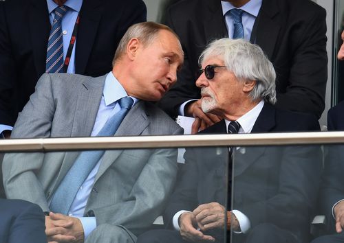 Vladimir Putin și Bernie Ecclestone/ foto: GettyImages