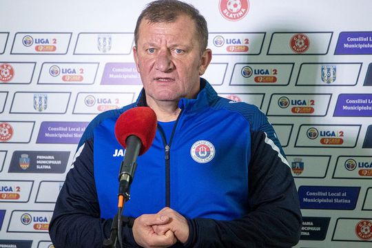 Dorinel Munteanu, antrenor Oțelul Galați // sursă foto: Facebook @ SC Otelul Galati