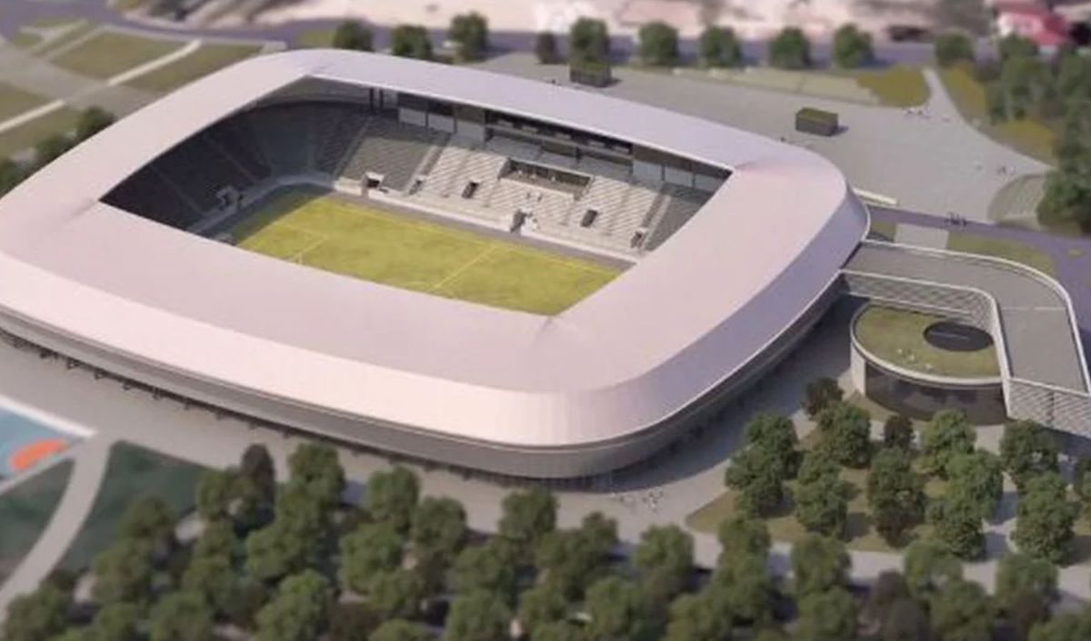 Stadion de aproape 100 de milioane de euro la Oradea