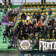 Fanii lui FC Argeș s-au săturat și au protestat la ultimul meci  / Sursă foto: Facebook@ Peluza Nord Pitești